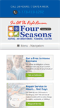 Mobile Screenshot of fourseasonsheatingcooling.com
